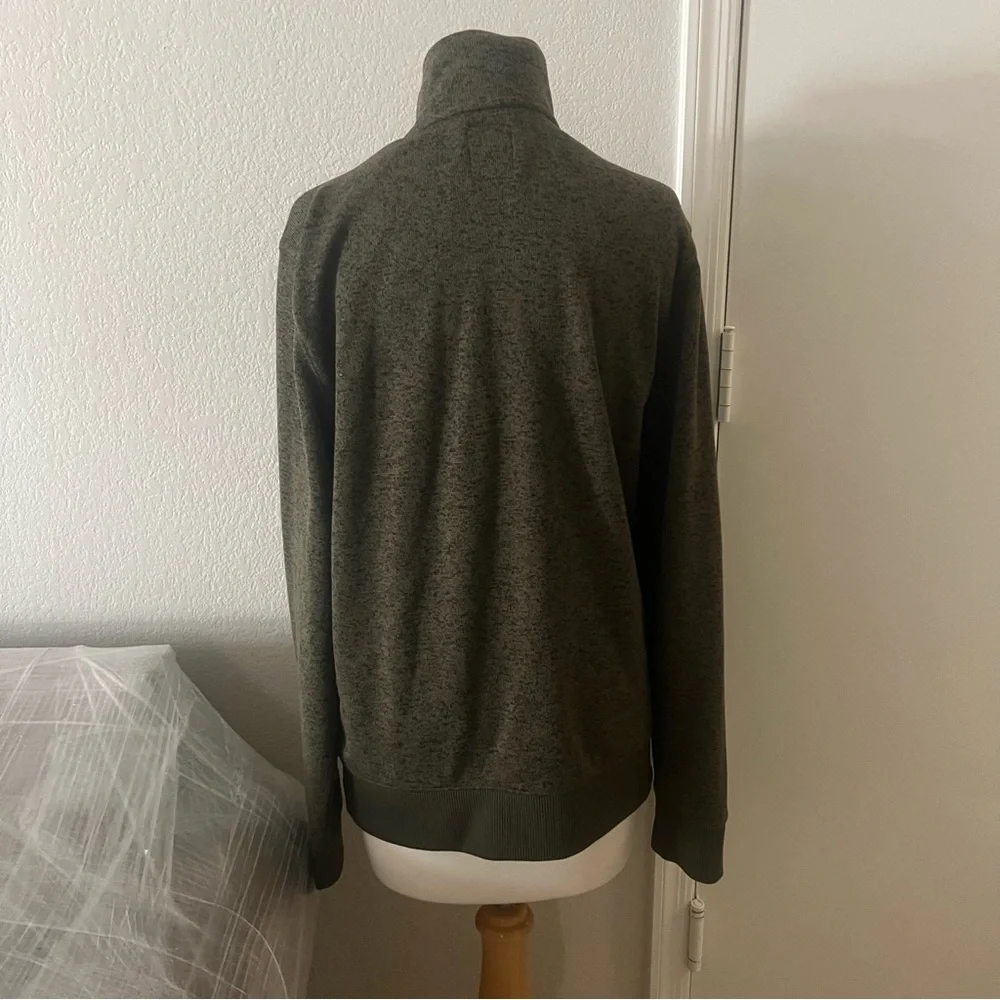 Sonoma Green Fleece Zip Up Jacket